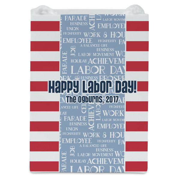 Labor Day Jewelry Gift Bag - Matte - Front