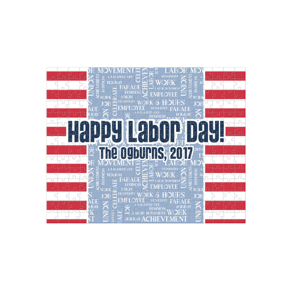 Custom Labor Day 252 pc Jigsaw Puzzle (Personalized)