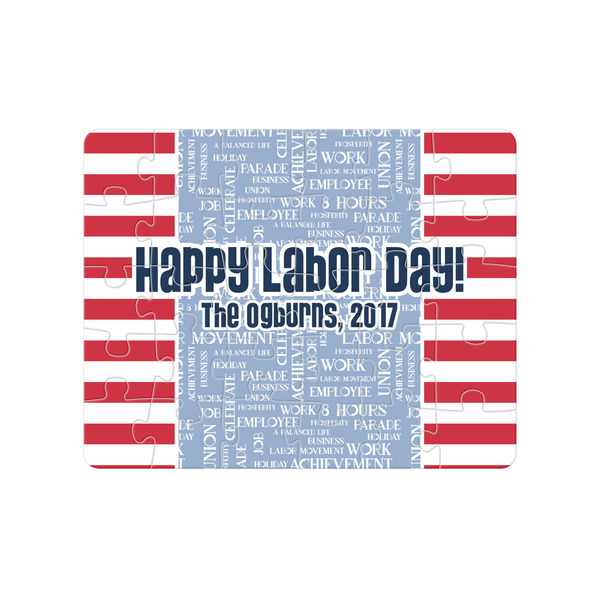 Custom Labor Day Jigsaw Puzzles (Personalized)