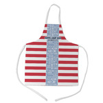 Labor Day Kid's Apron w/ Name or Text