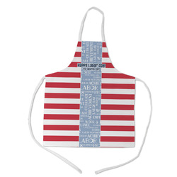 Labor Day Kid's Apron w/ Name or Text