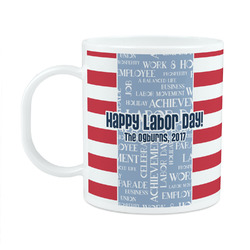 Labor Day Plastic Kids Mug (Personalized)