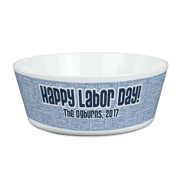 Custom Labor Day Kid's Bowl (Personalized)