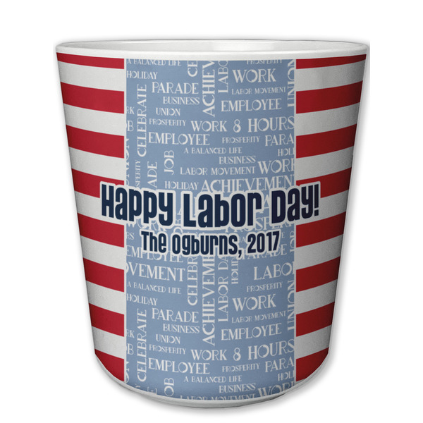 Custom Labor Day Plastic Tumbler 6oz (Personalized)