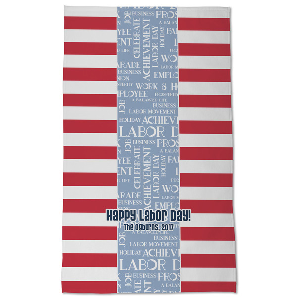 Labor Day Kitchen Towel - Poly Cotton - Full Front
