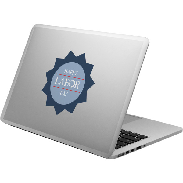 Custom Labor Day Laptop Decal