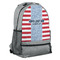 Labor Day Large Backpack - Gray - Angled View