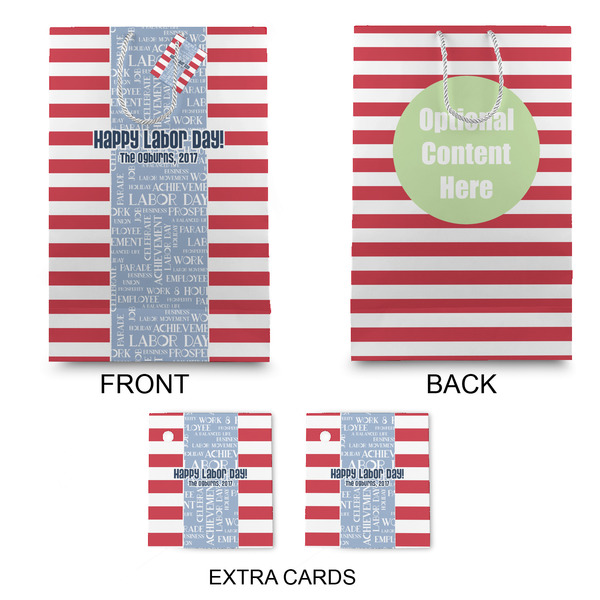 Labor Day Large Gift Bag - Approval