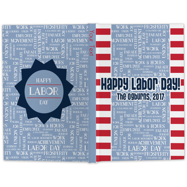 Labor Day Large Hard Cover Journal - Apvl