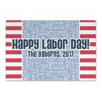 Labor Day Large Rectangle Car Magnet (Personalized)