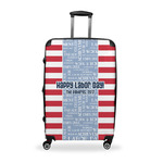 Labor Day Suitcase - 28" Large - Checked w/ Name or Text