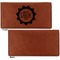 Labor Day Leather Checkbook Holder Front and Back Single Sided - Apvl