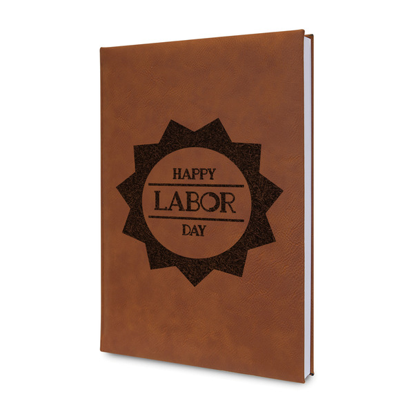 Custom Labor Day Leather Sketchbook - Small - Single Sided