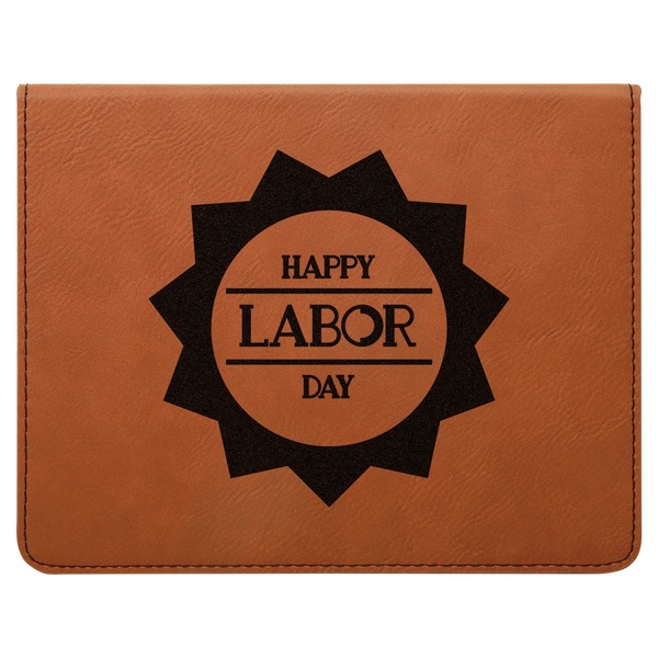 Labor Day Leatherette 4-Piece Wine Tool Set Flat