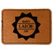 Labor Day Leatherette Patches - Rectangle