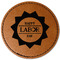 Labor Day Leatherette Patches - Round