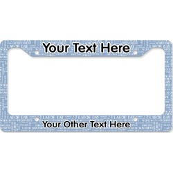 Labor Day License Plate Frame - Style B (Personalized)