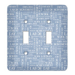 Labor Day Light Switch Cover (2 Toggle Plate)