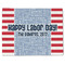Labor Day Linen Placemat - Front