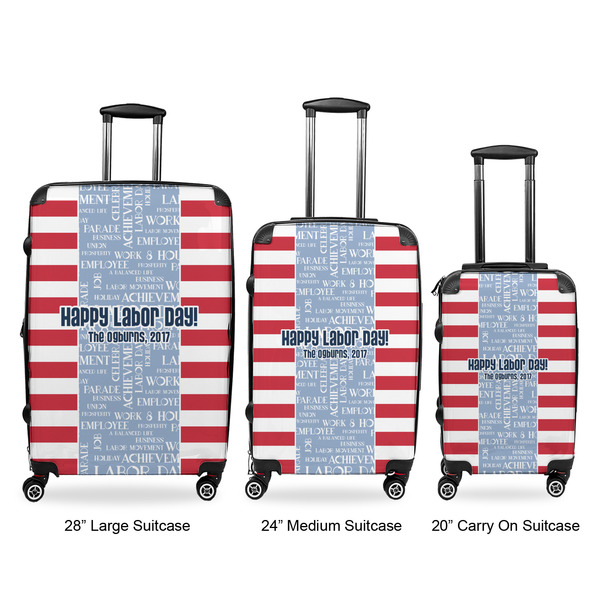 Labor Day Luggage Bags all sizes - With Handle