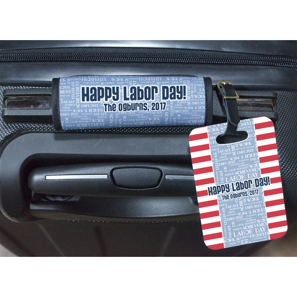 Labor Day Luggage Wrap & Tag