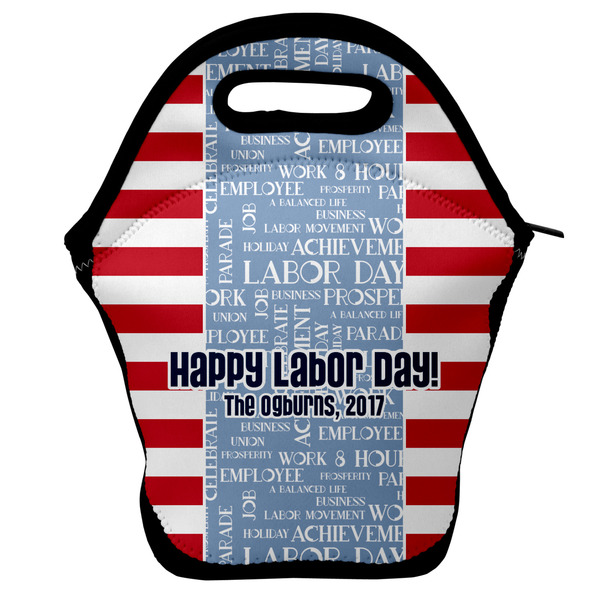 Custom Labor Day Lunch Bag w/ Name or Text