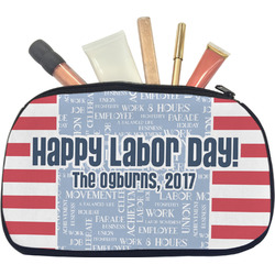 Labor Day Makeup / Cosmetic Bag - Medium (Personalized)