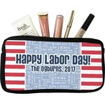 Labor Day Makeup / Cosmetic Bag (Personalized)