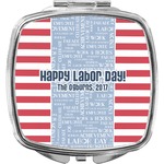 Labor Day Compact Makeup Mirror (Personalized)