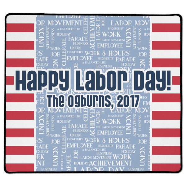 Custom Labor Day XL Gaming Mouse Pad - 18" x 16" (Personalized)