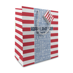 Labor Day Medium Gift Bag (Personalized)