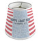 Labor Day Poly Film Empire Lampshade - Angle View