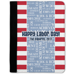 Labor Day Notebook Padfolio - Medium w/ Name or Text