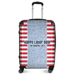 Labor Day Suitcase - 24" Medium - Checked (Personalized)