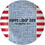 Labor Day Melamine Plate (Personalized)