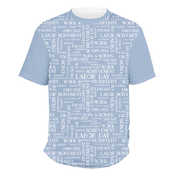 Custom Labor Day Men's Crew T-Shirt