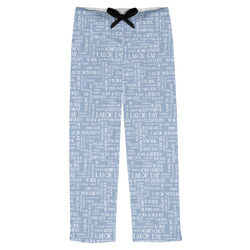 Labor Day Mens Pajama Pants (Personalized)