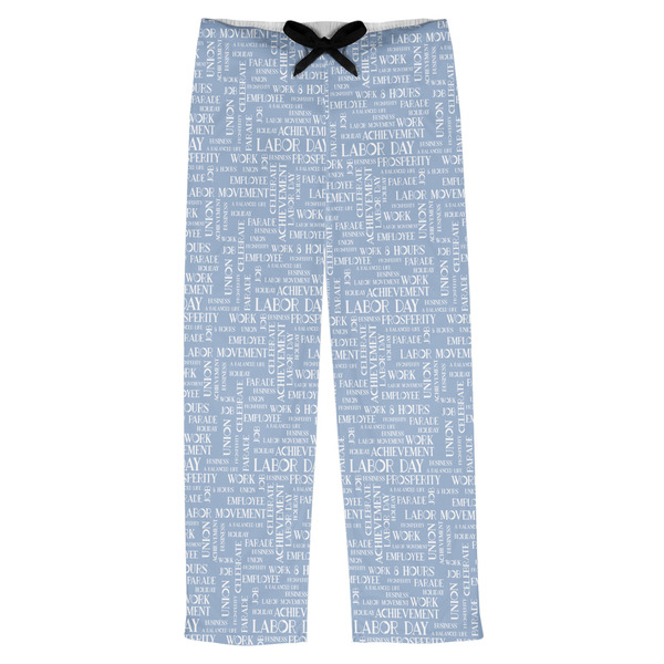 Custom Labor Day Mens Pajama Pants - XL