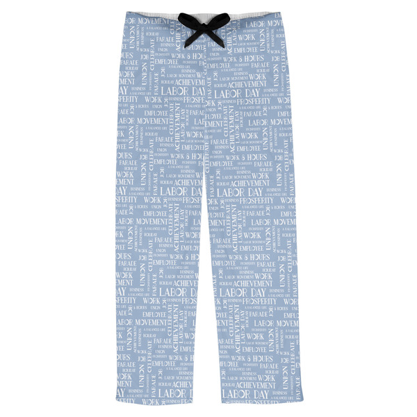 Custom Labor Day Mens Pajama Pants - S