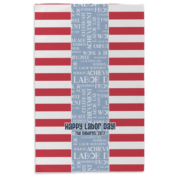 Labor Day Microfiber Dish Towel - APPROVAL