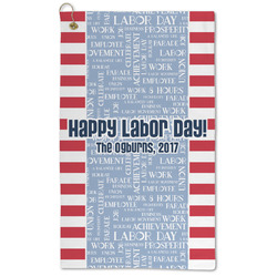 Labor Day Microfiber Golf Towel (Personalized)