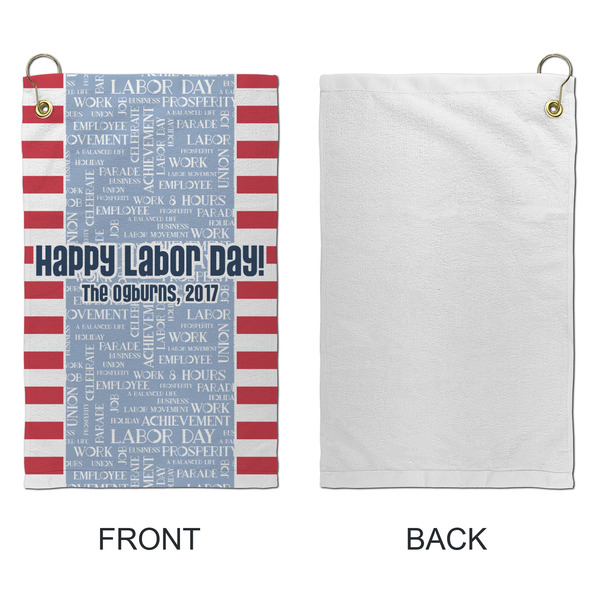 Labor Day Microfiber Golf Towels - Small - APPROVAL