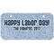 Labor Day Mini Bicycle License Plate - Two Holes