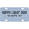 Labor Day Mini License Plate