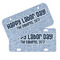 Labor Day Mini License Plates - MAIN (4 and 2 Holes)