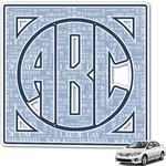 Labor Day Monogram Car Decal (Personalized)