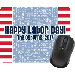Labor Day Rectangular Mouse Pad (Personalized)