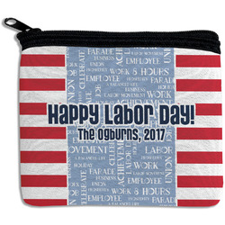 Labor Day Rectangular Coin Purse (Personalized)