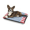 Labor Day Outdoor Dog Beds - Medium - IN CONTEXT