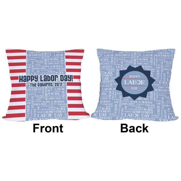 Labor Day Outdoor Pillow - 16x16